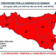 Sicilia, Allerta Meteo della Protezione Civile: sarà un mercoledì d’allarme ROSSO!